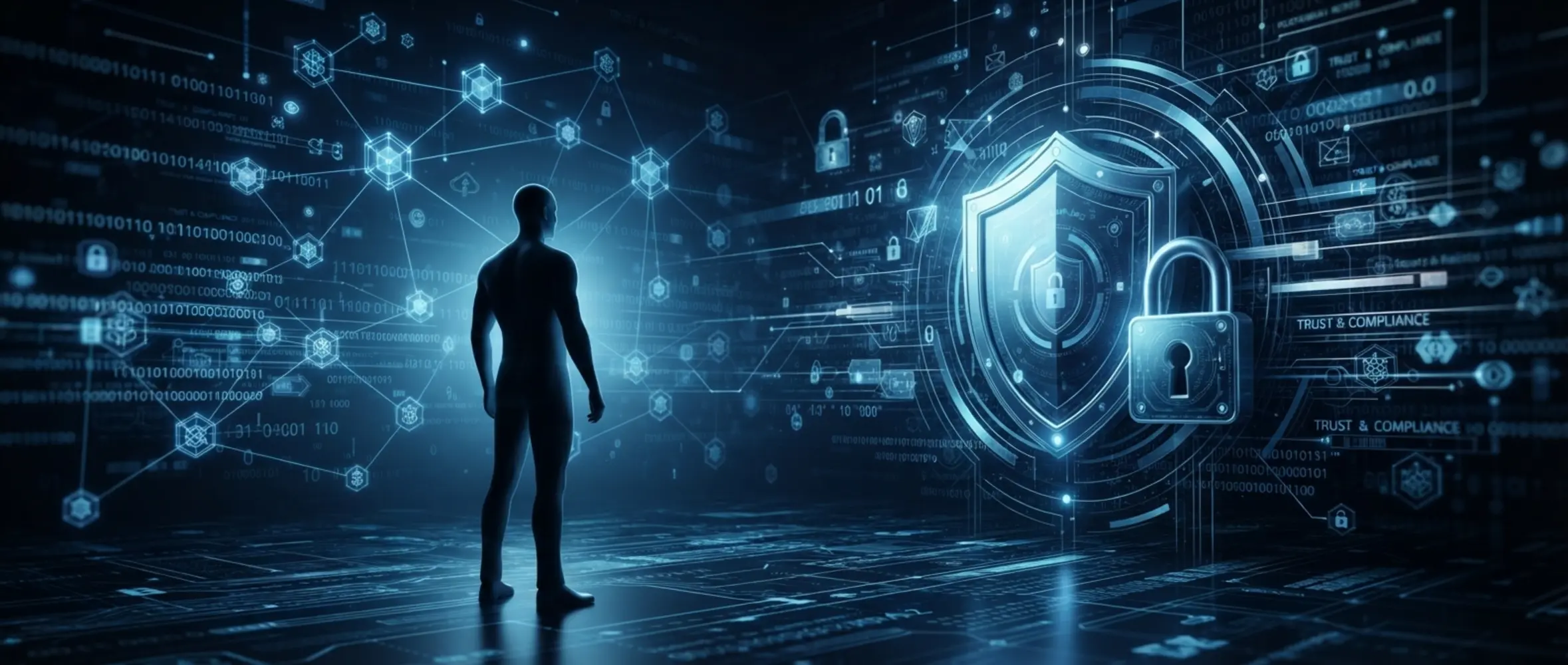 Digital security banner for AML compliance and transparent player protection