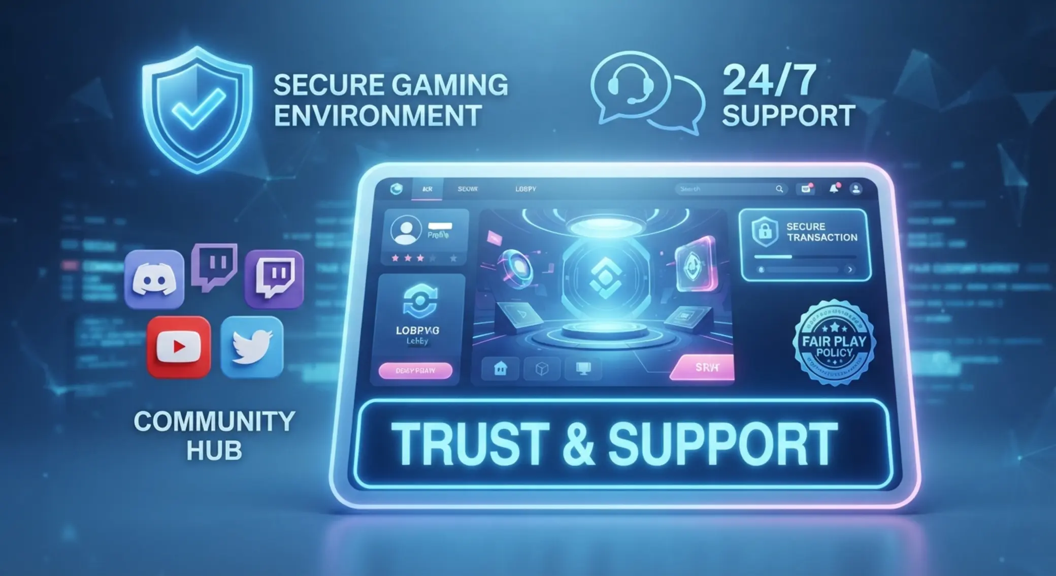 BetX support, fair play and social community visual