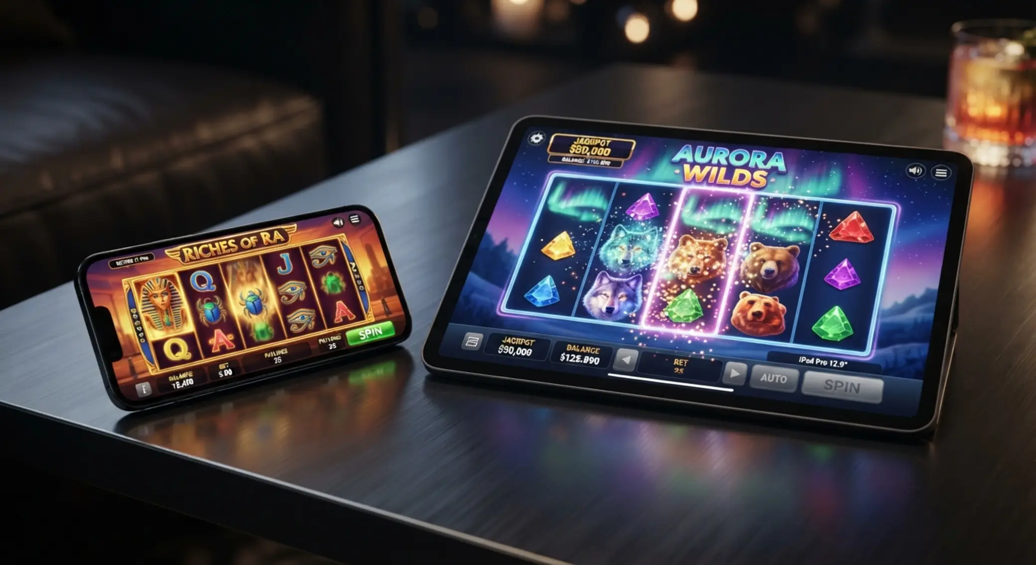 Mobile phone showing a BetX-style slot game interface